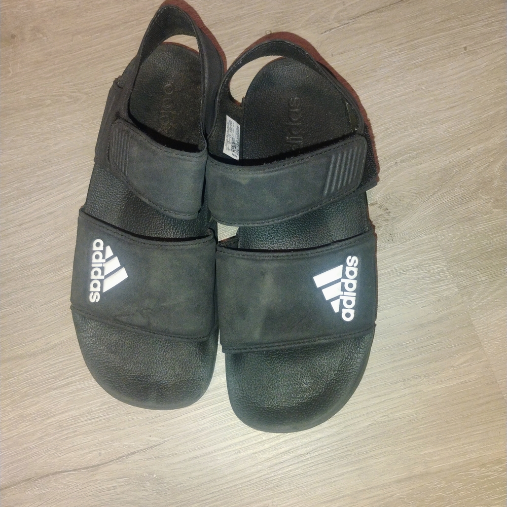 Adidas Kids Black Sandals